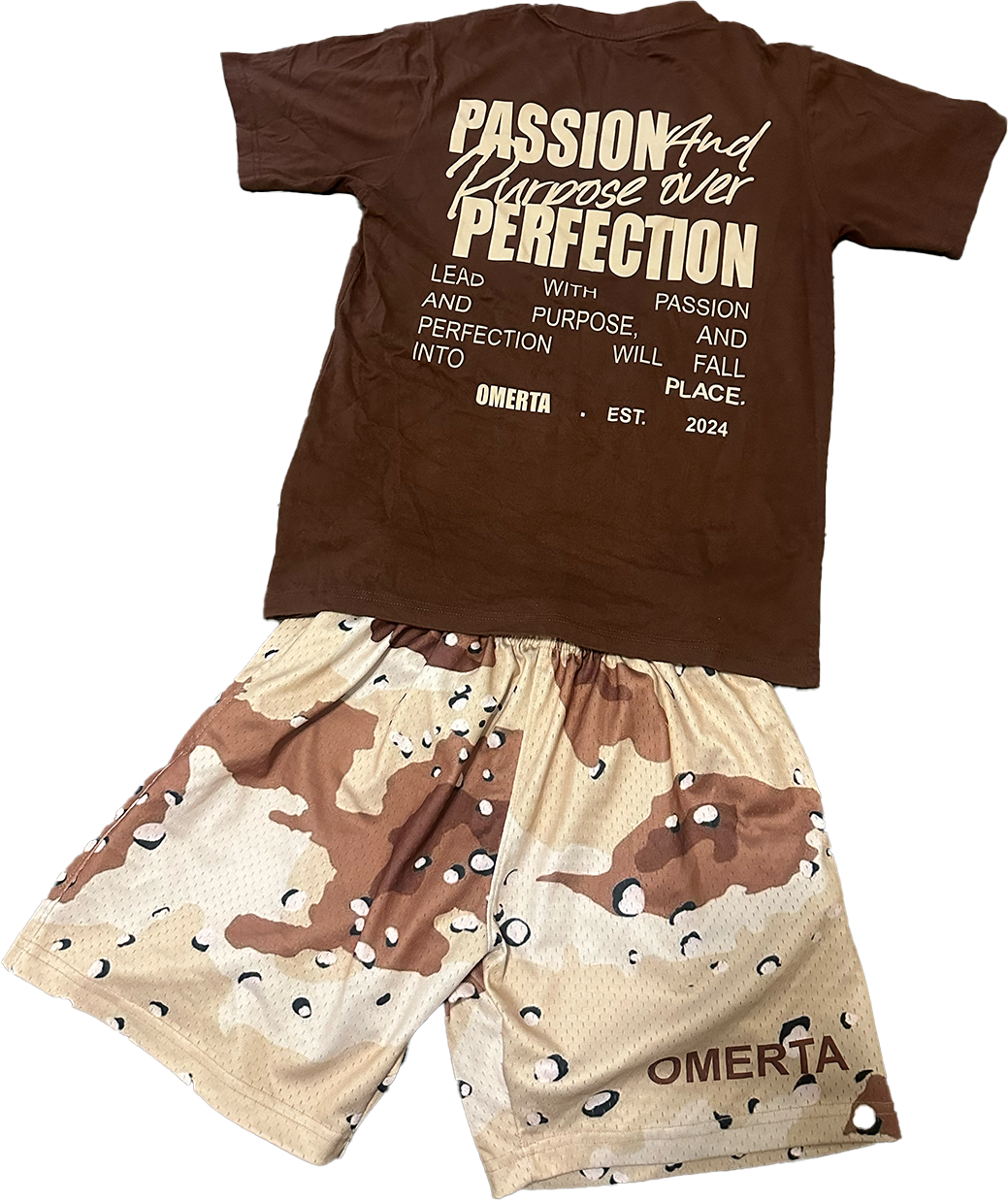 Omerta Lifestyle Camo Mesh Shorts