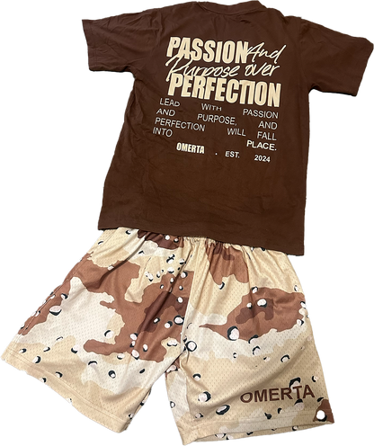 Omerta Lifestyle Camo Mesh Shorts