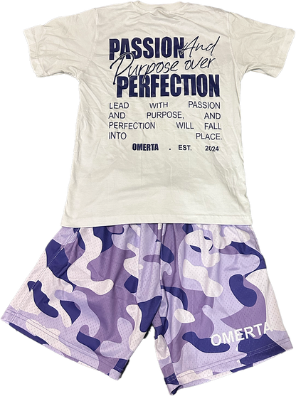 Omerta Lifestyle Camo Mesh Shorts