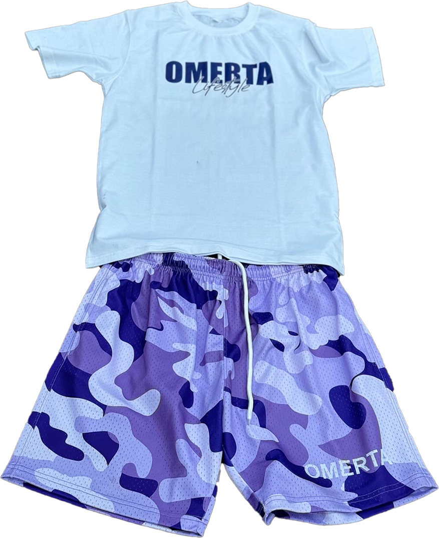 Omerta Lifestyle Camo Mesh Shorts